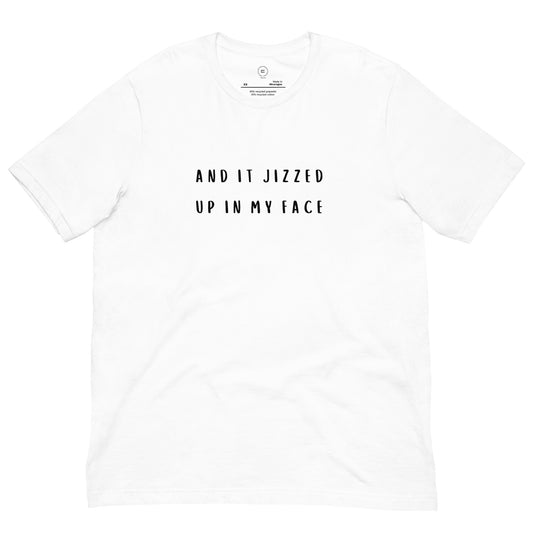 Life Done Bent Me Over Unisex Eco-friendly White T-shirt